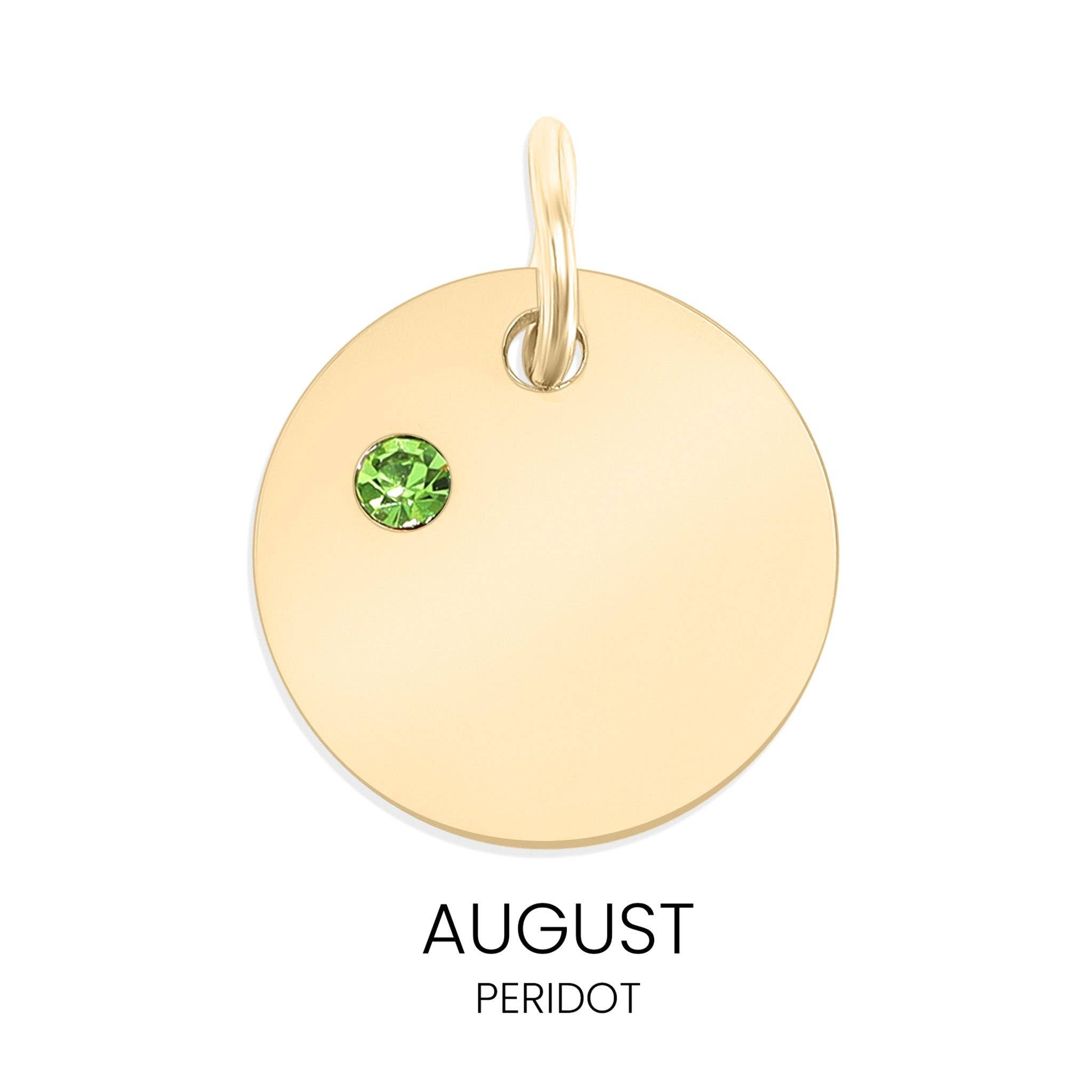 Birthstone Pendant Charm