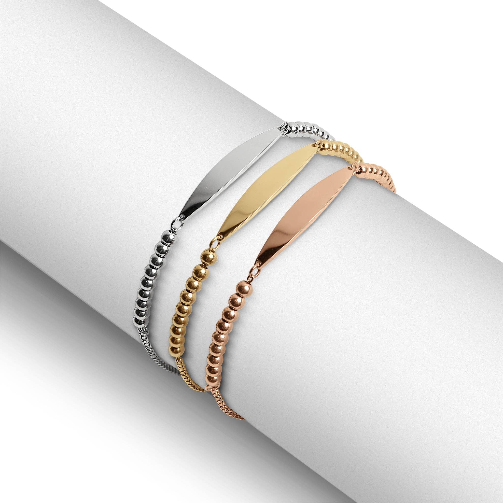 Beaded Bracelet - Adjustable Fit
