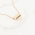 Engravable Heart Necklace