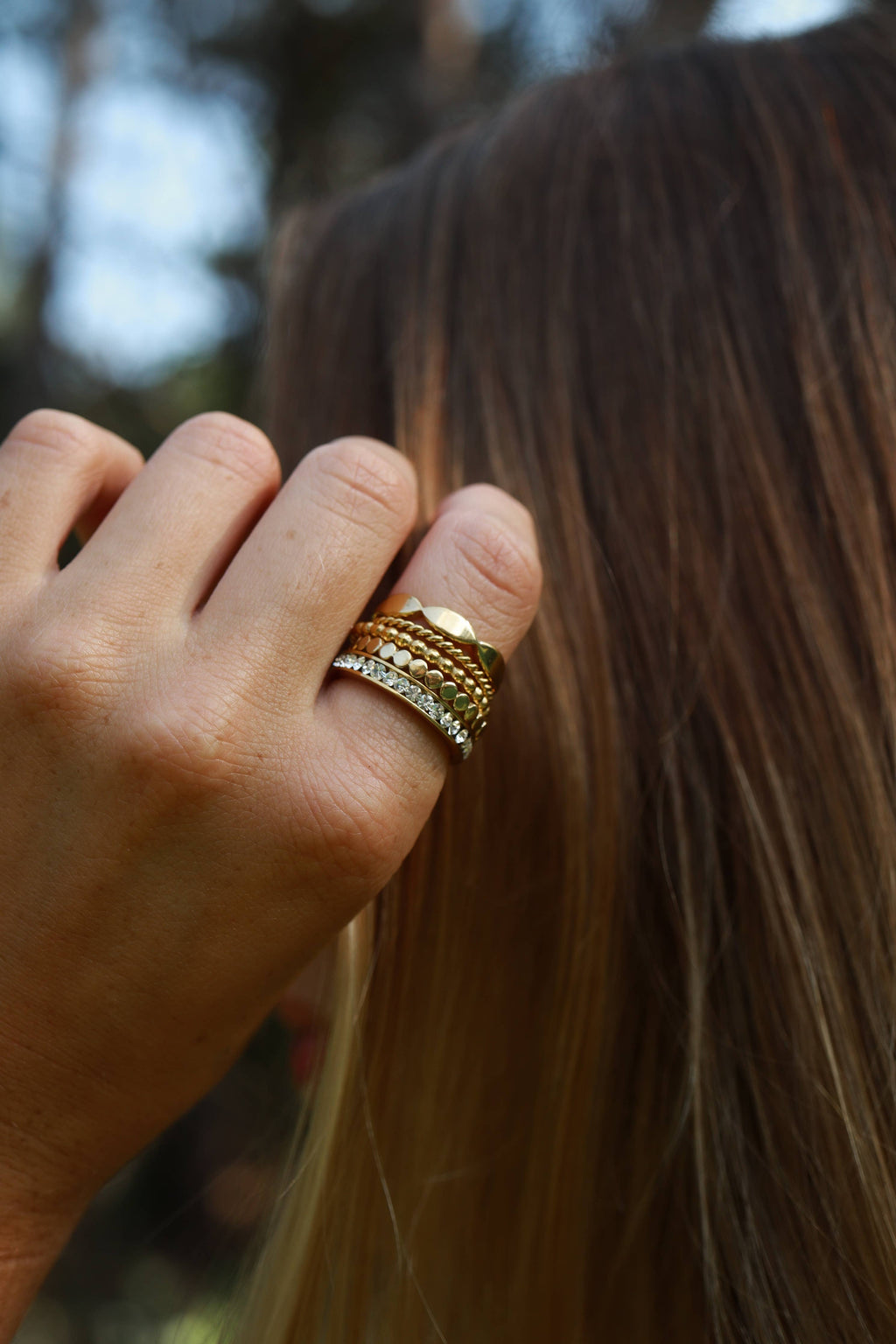 Sculpted Engravable Ring