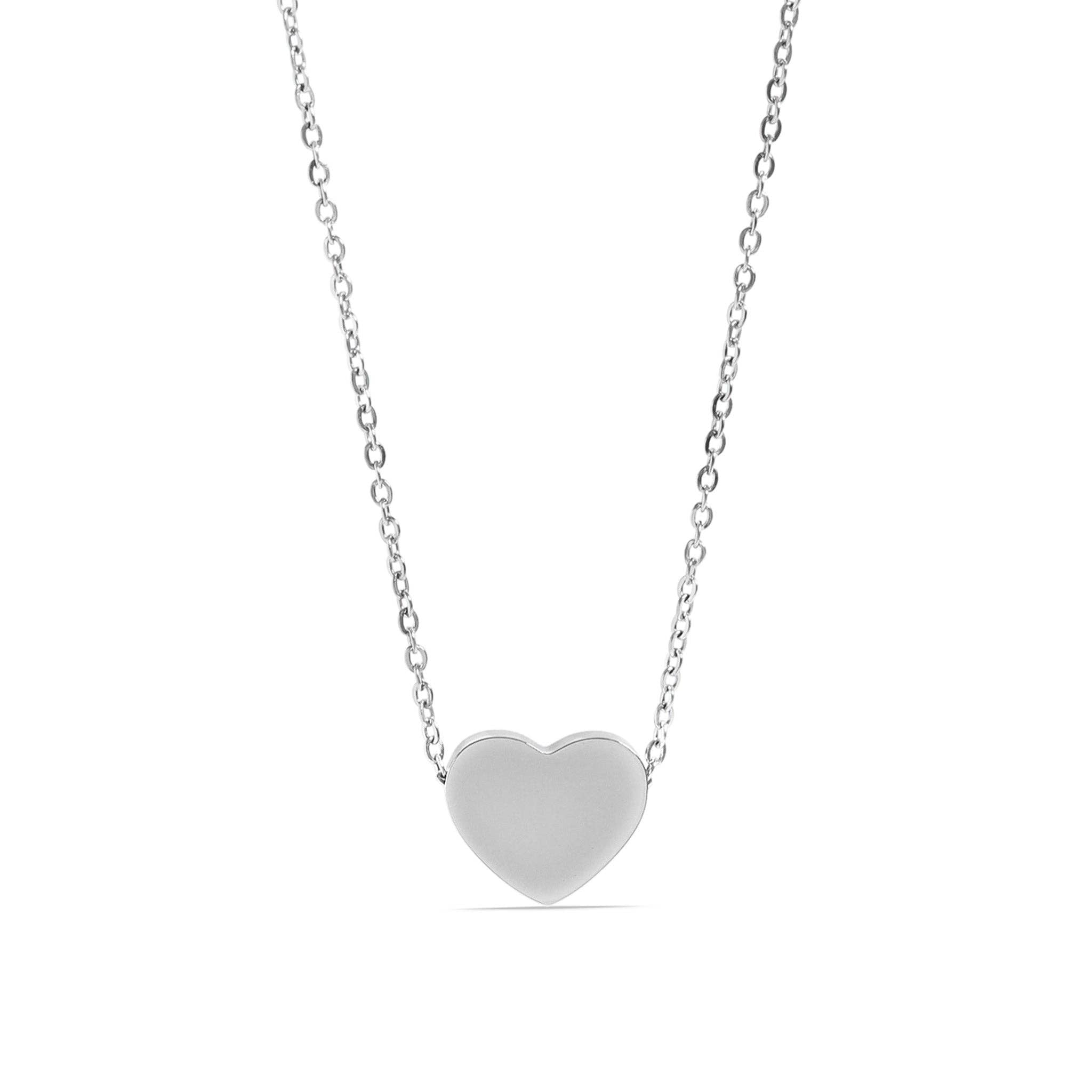 Engravable Heart Necklace
