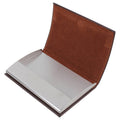 Leatherette Card Case with Engraving Plate