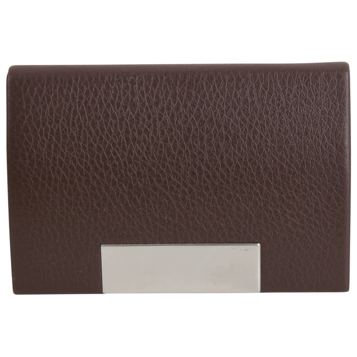 Leatherette Card Case with Engraving Plate