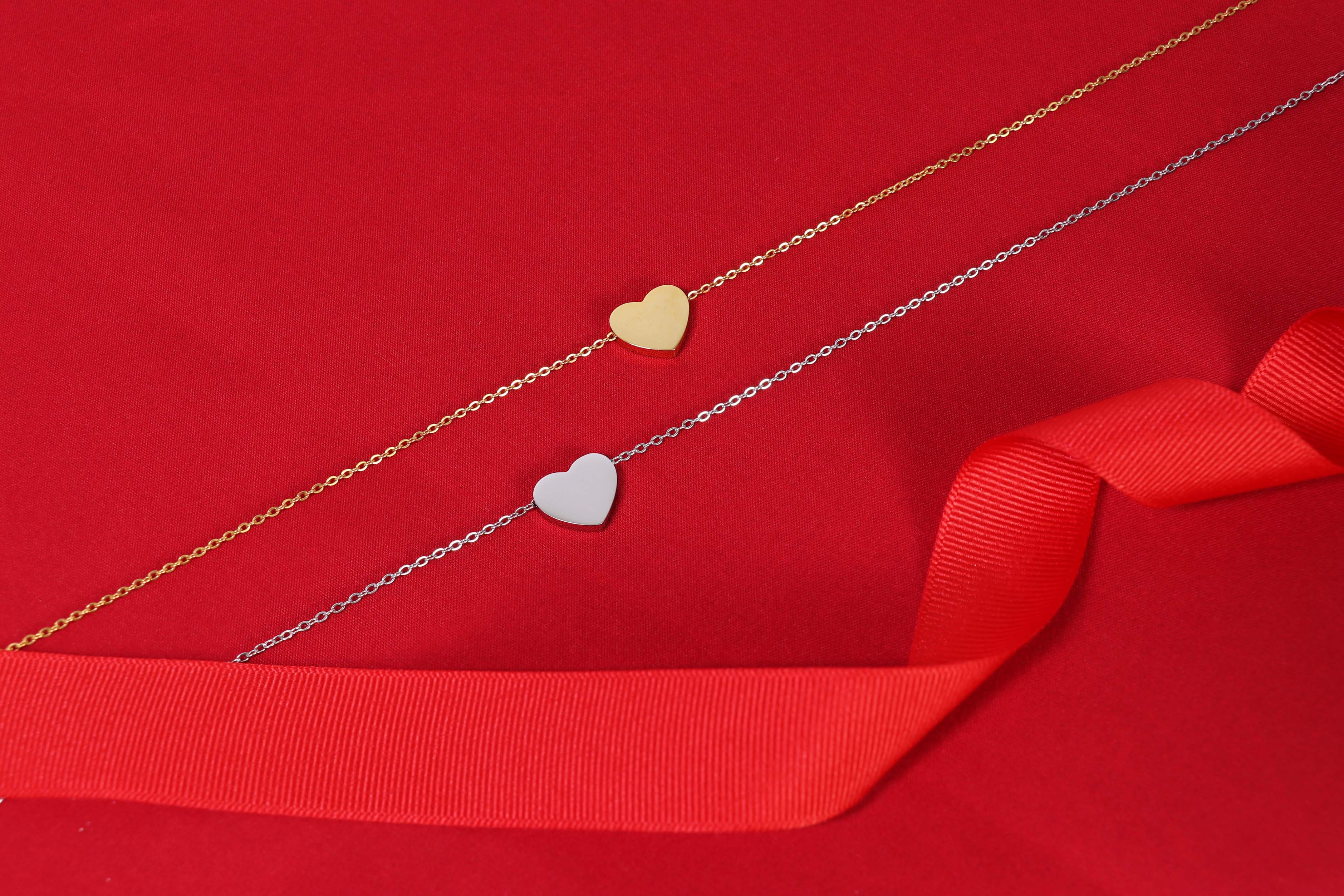Engravable Heart Necklace