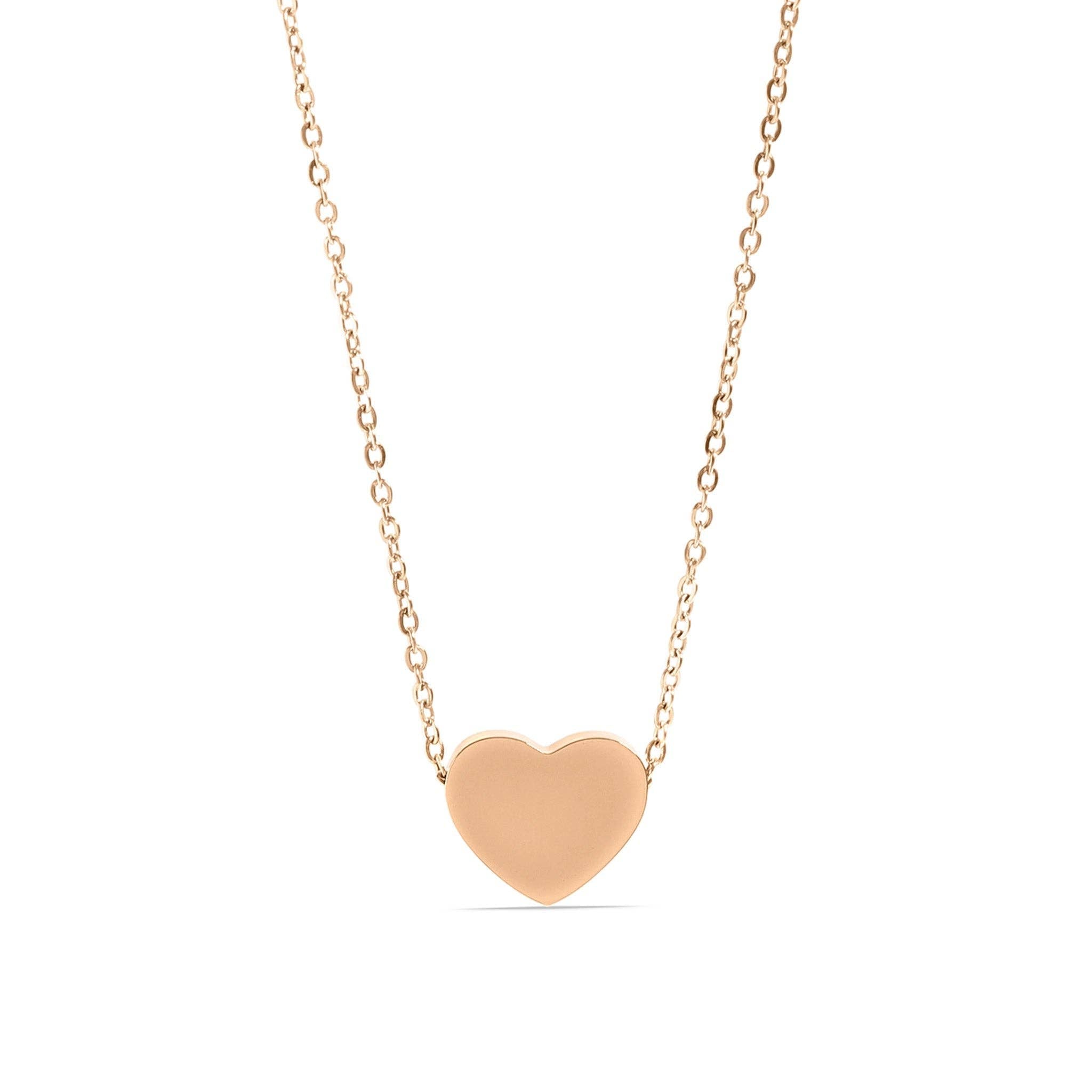 Engravable Heart Necklace