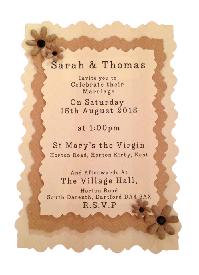 Bespoke Wedding / Event Invitations