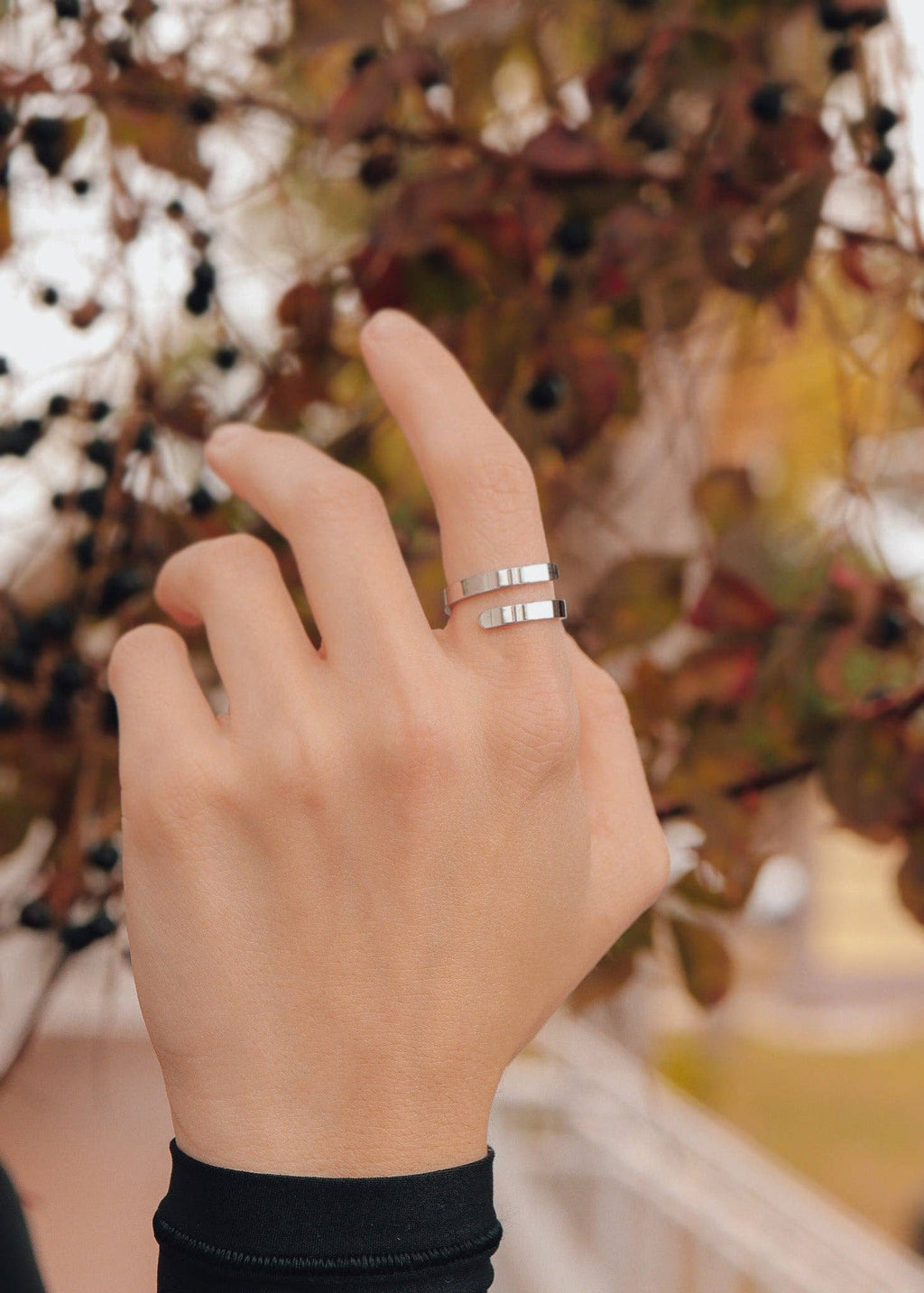 Engravable  Name Wrap Ring