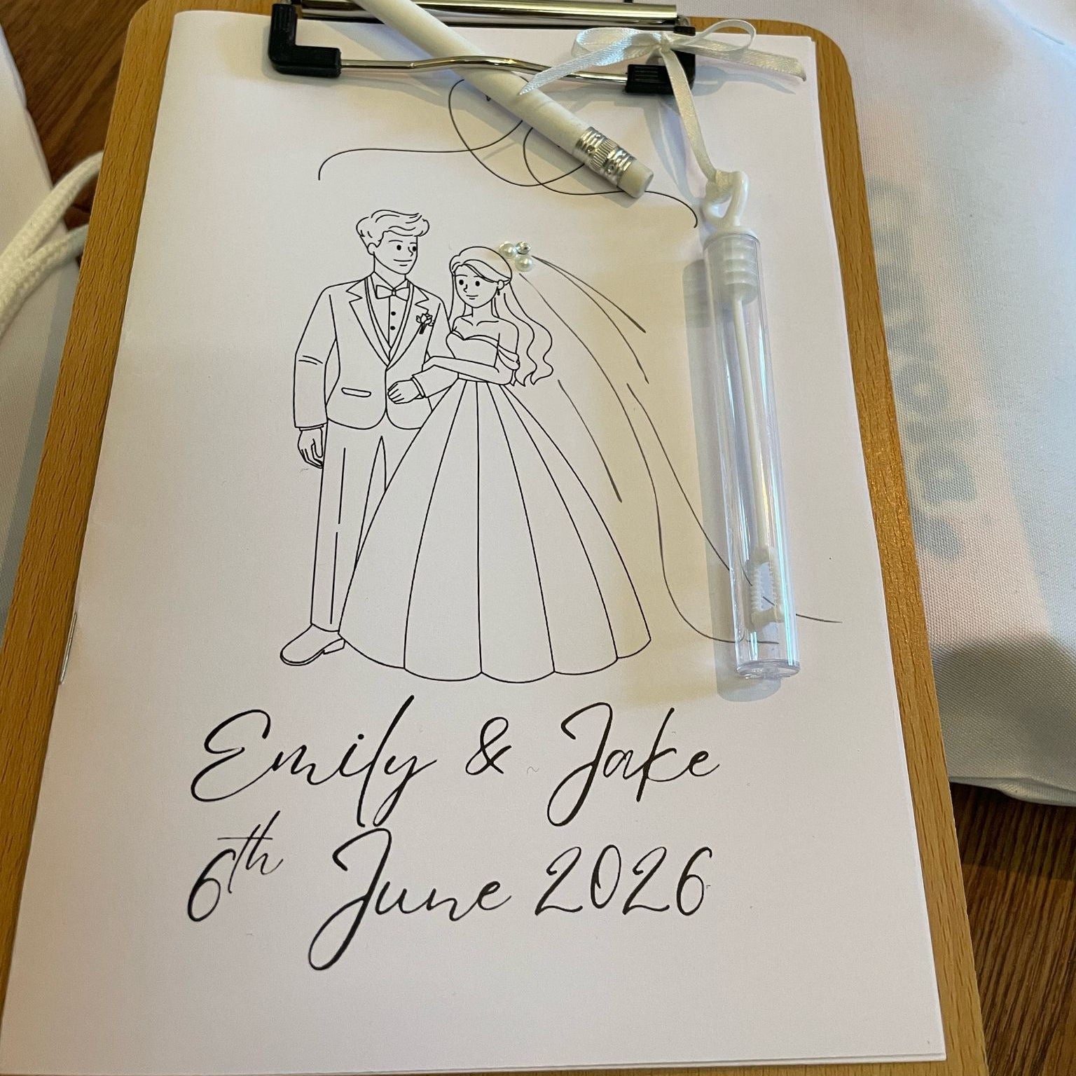 Children's Activity Pack / Book For Weddings & Events