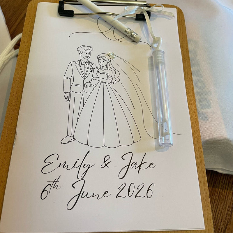 Children's Activity Pack / Book For Weddings & Events