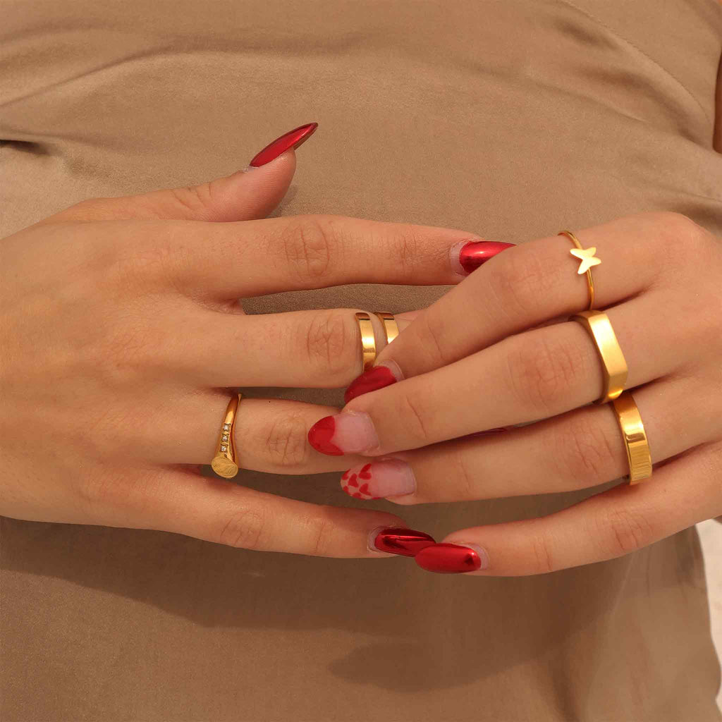 Engravable  Name Wrap Ring