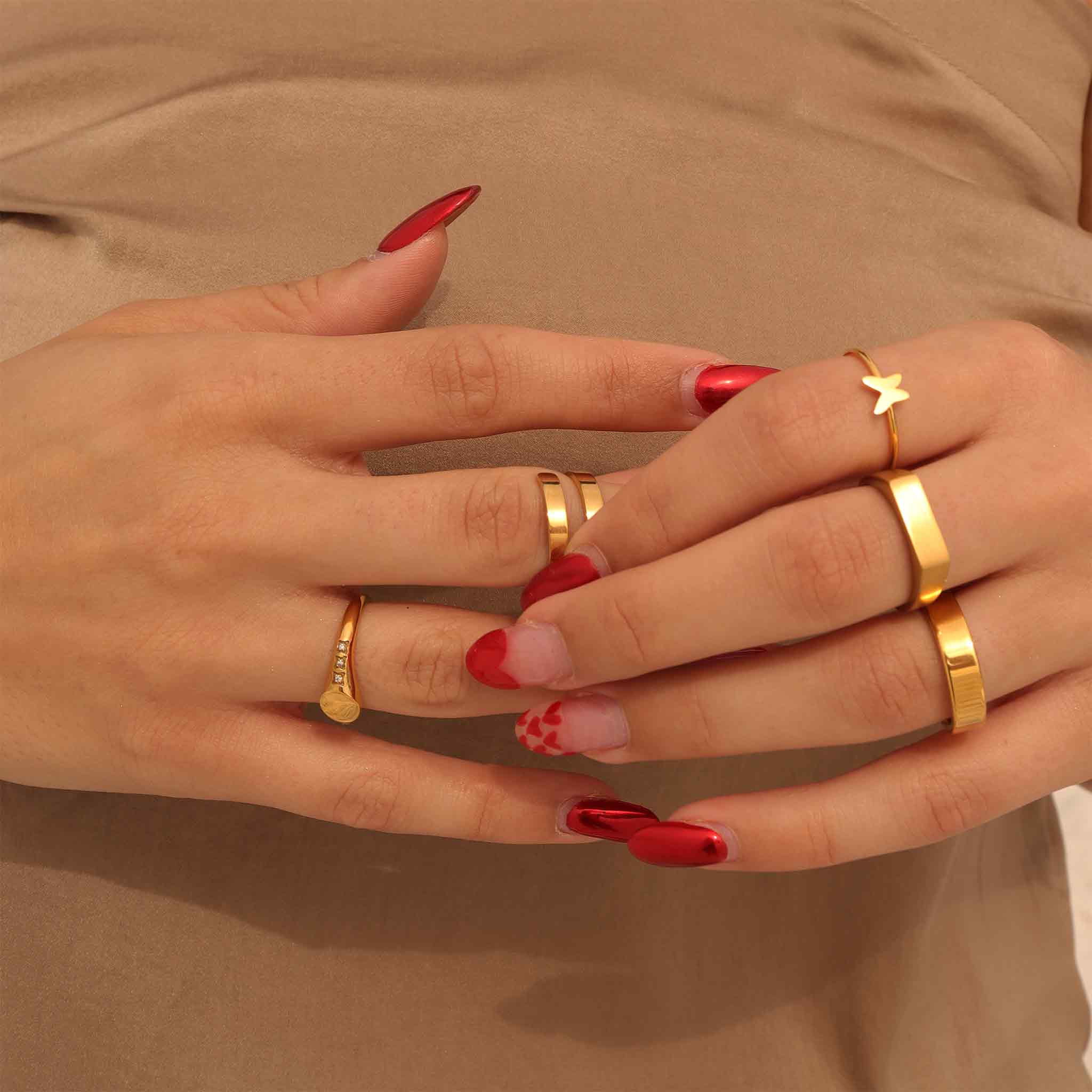 Engravable  Name Wrap Ring