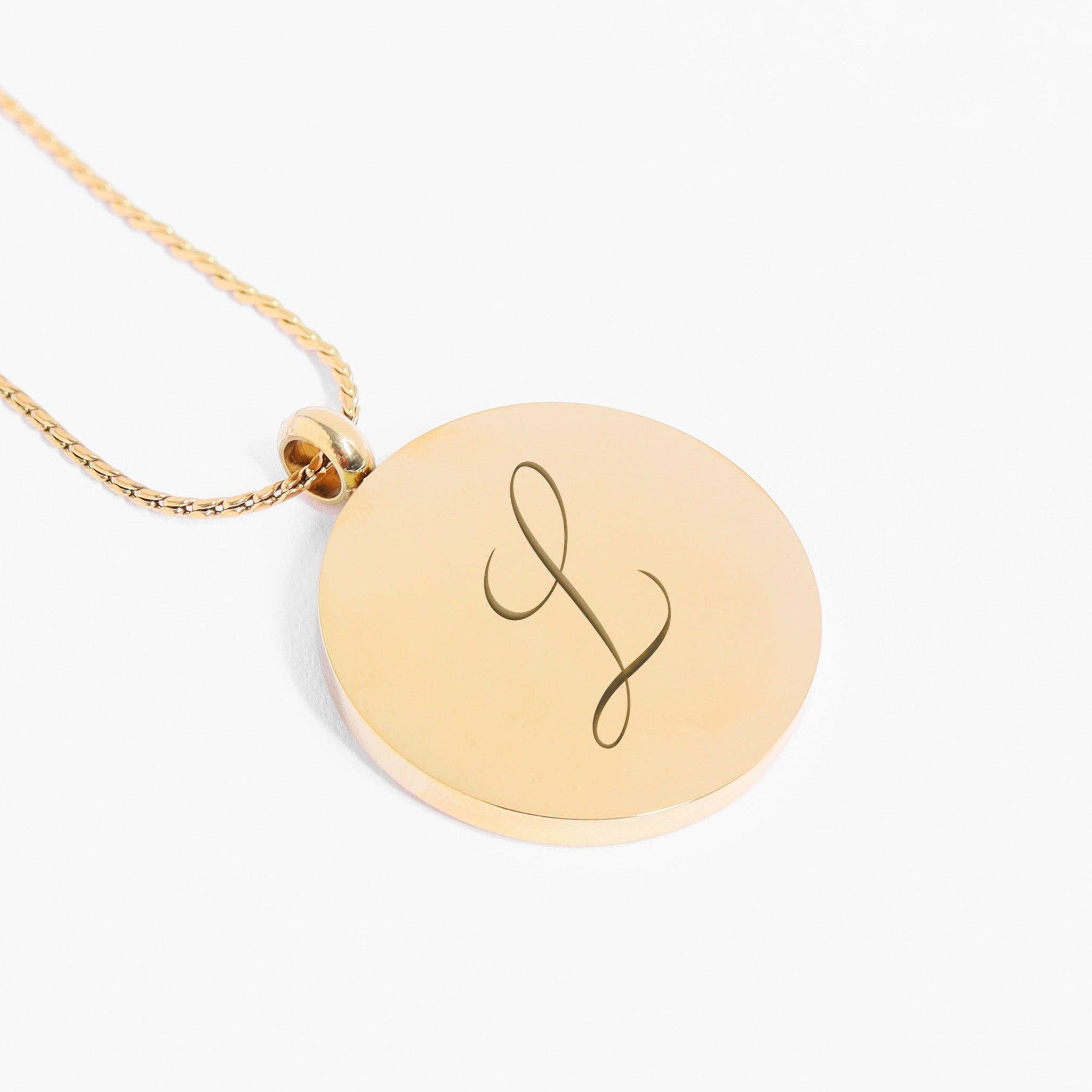 Gold Pendant - 25mm