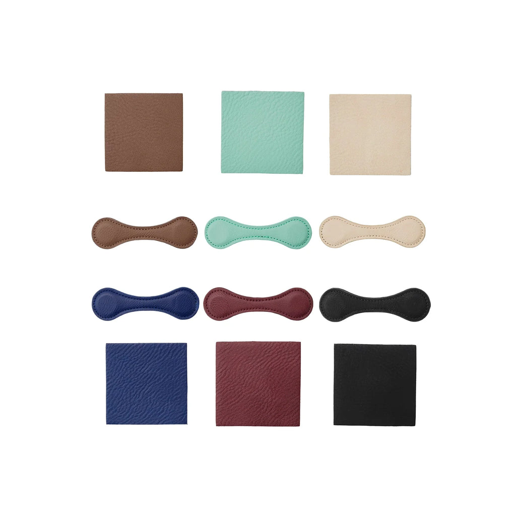 Faux Leather Magnetic Bookmark