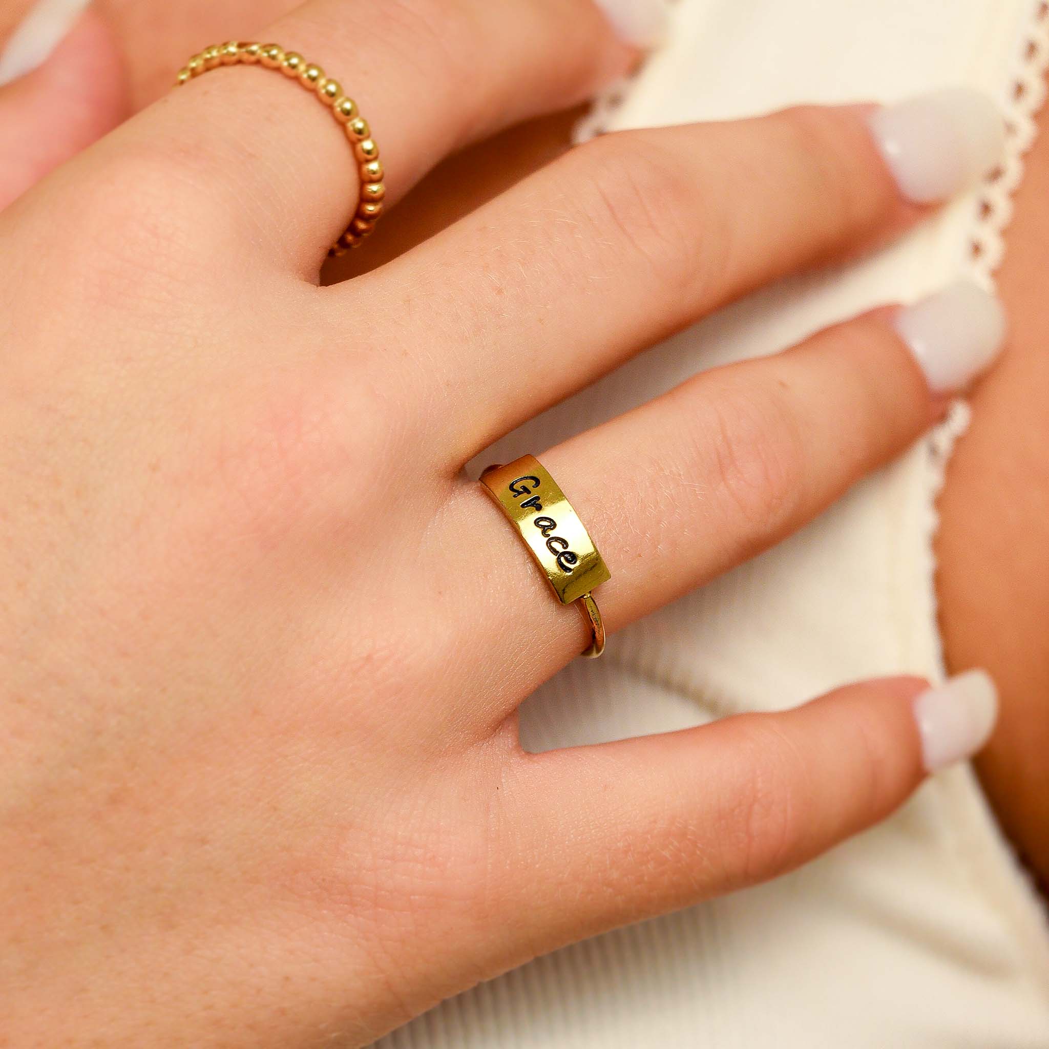 Engravable Band Ring