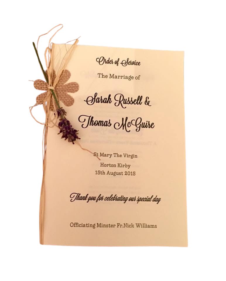 Bespoke Wedding / Event Invitations