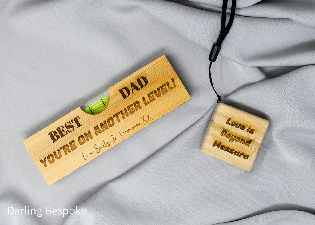 Bamboo Spirit Level Bottle Opener