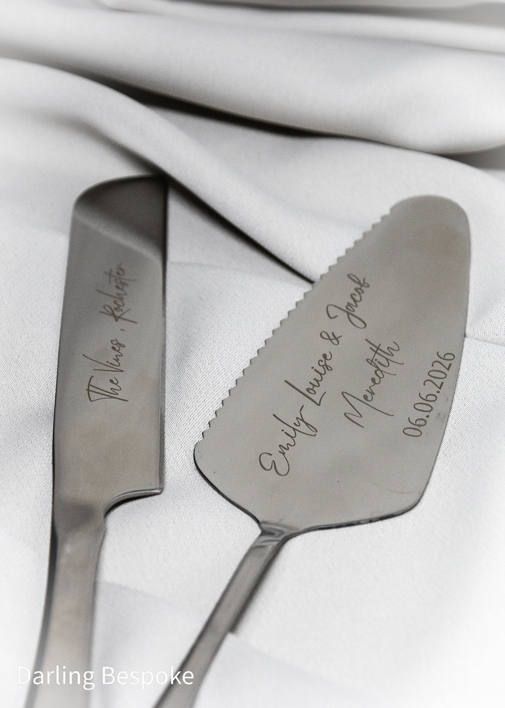 Personalised Cake Knife and Server