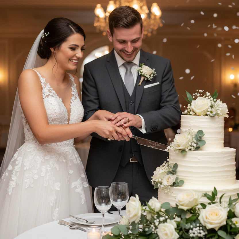 Personalised Cake Knife and Server
