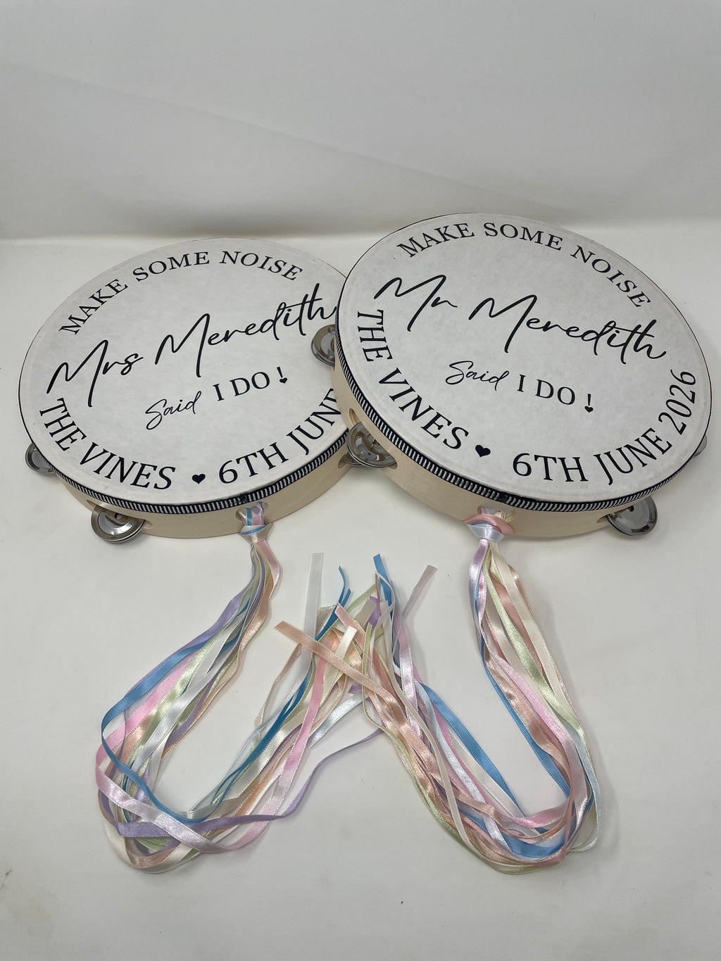 Personalised Tambourine's