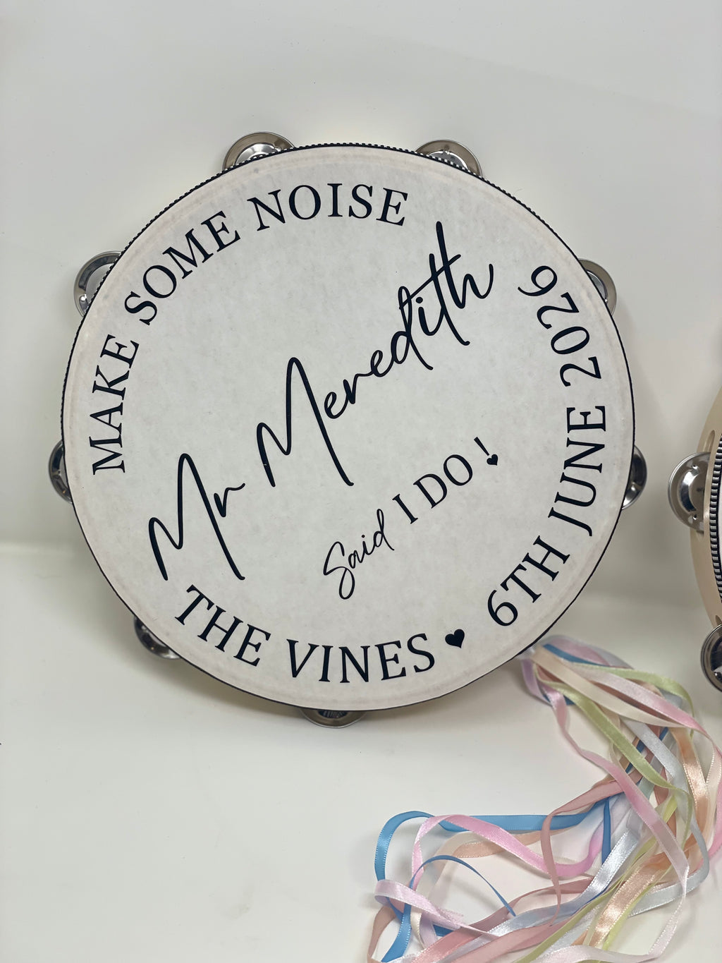 Personalised Tambourine's