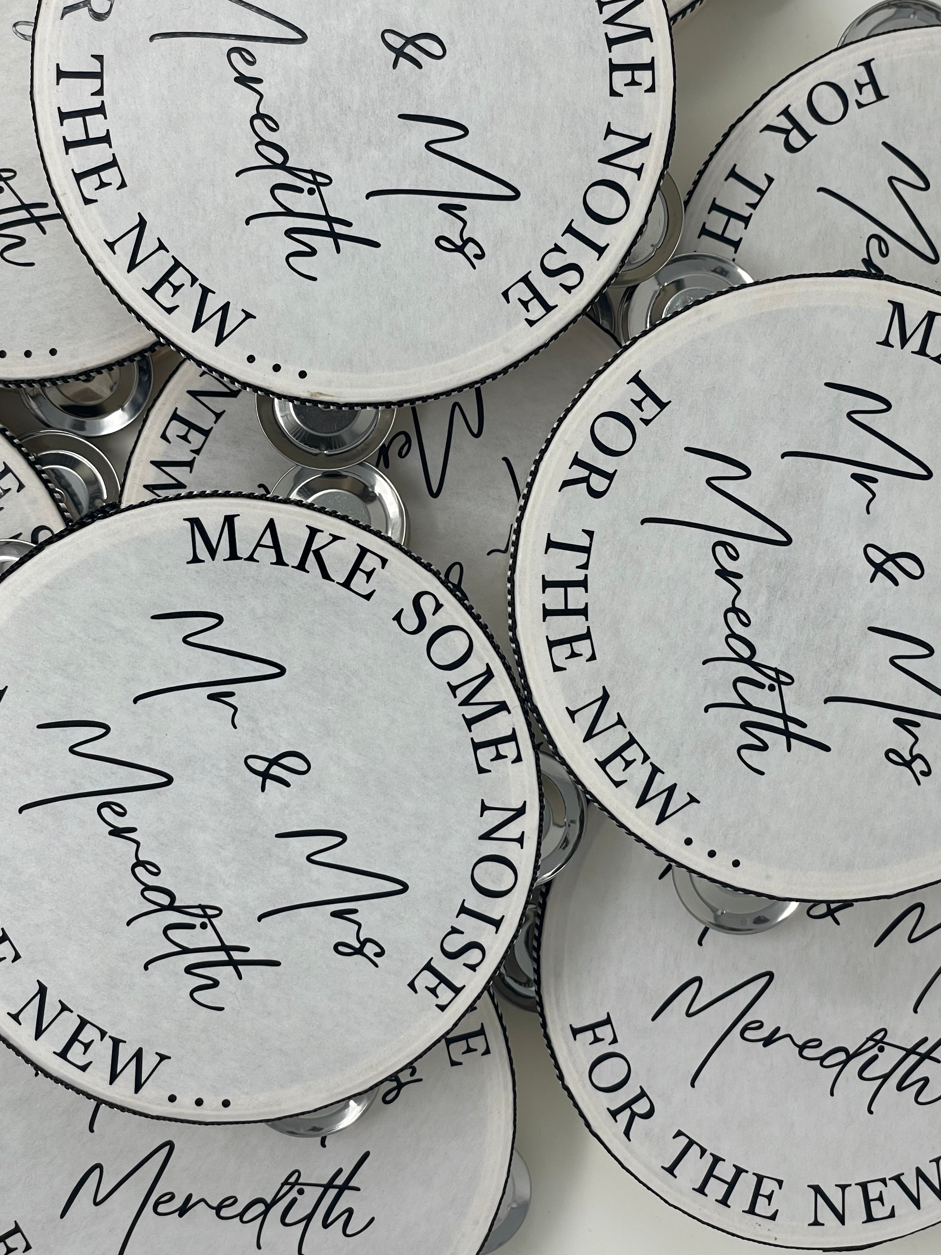 Personalised Tambourine's
