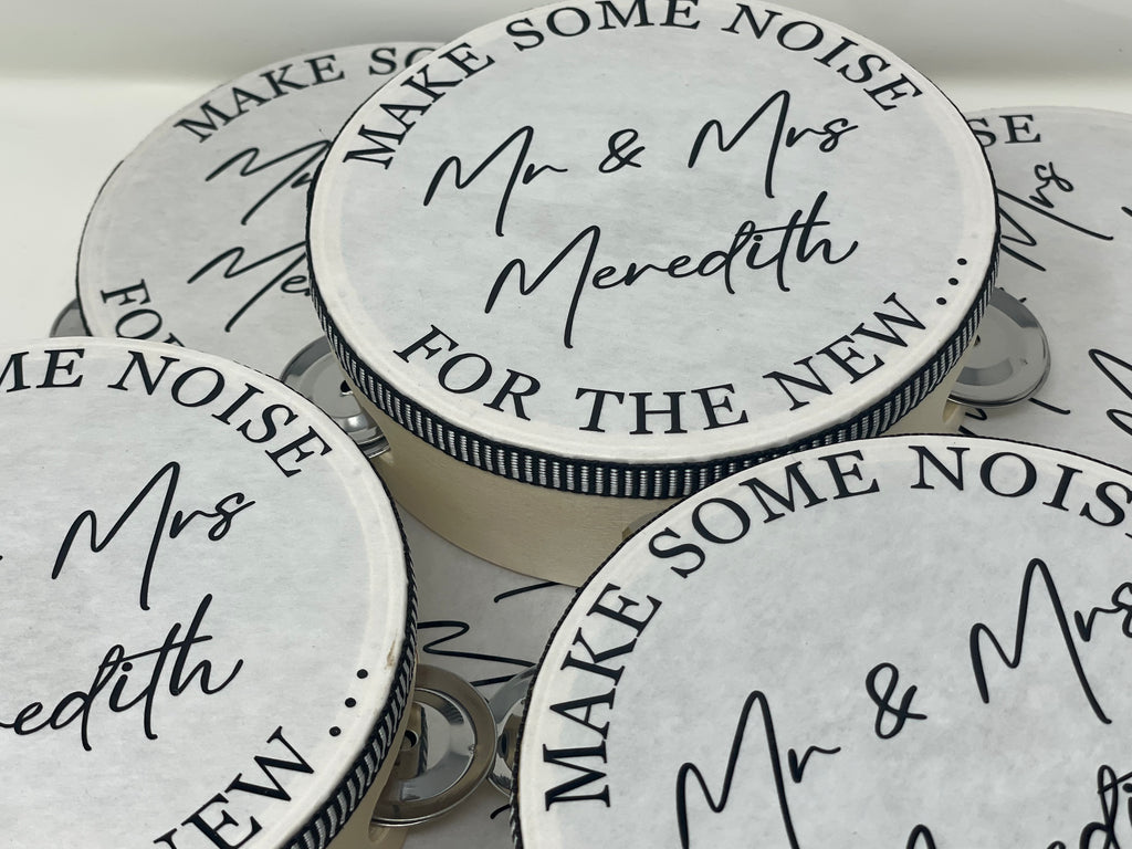 Personalised Tambourine's