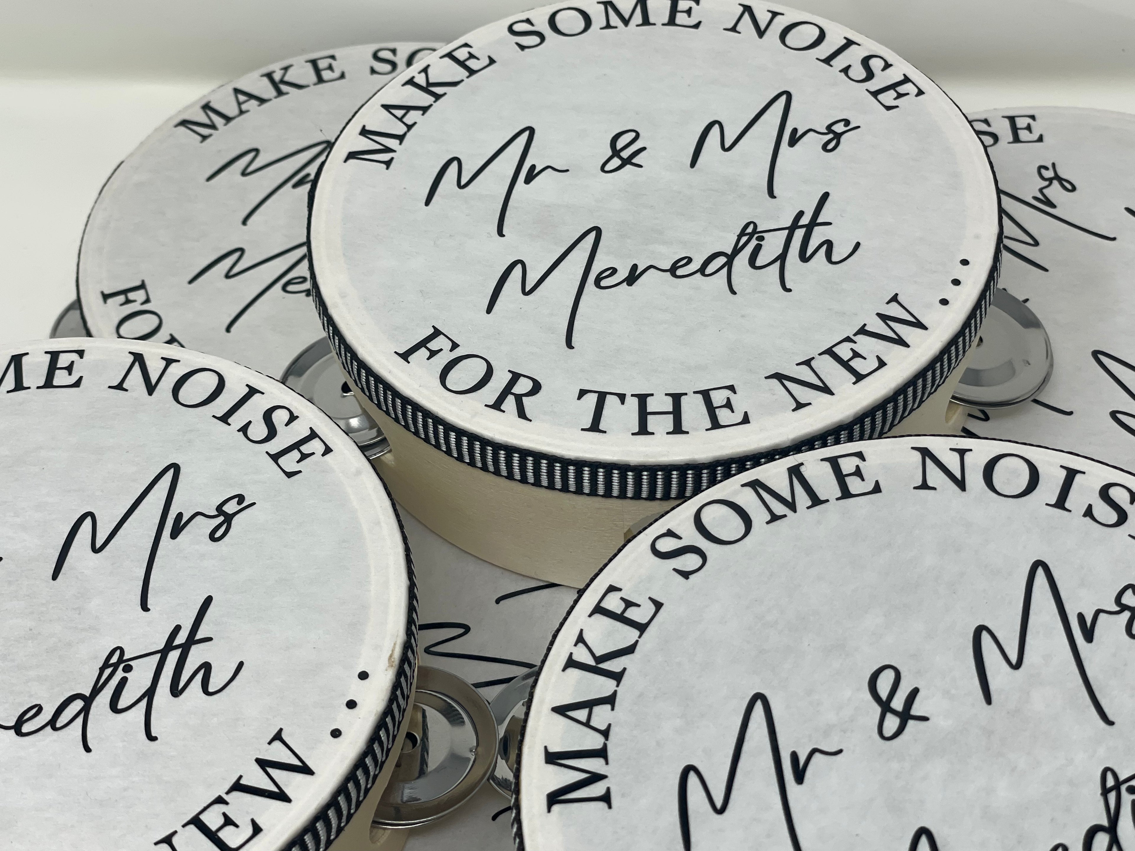Personalised Tambourine's