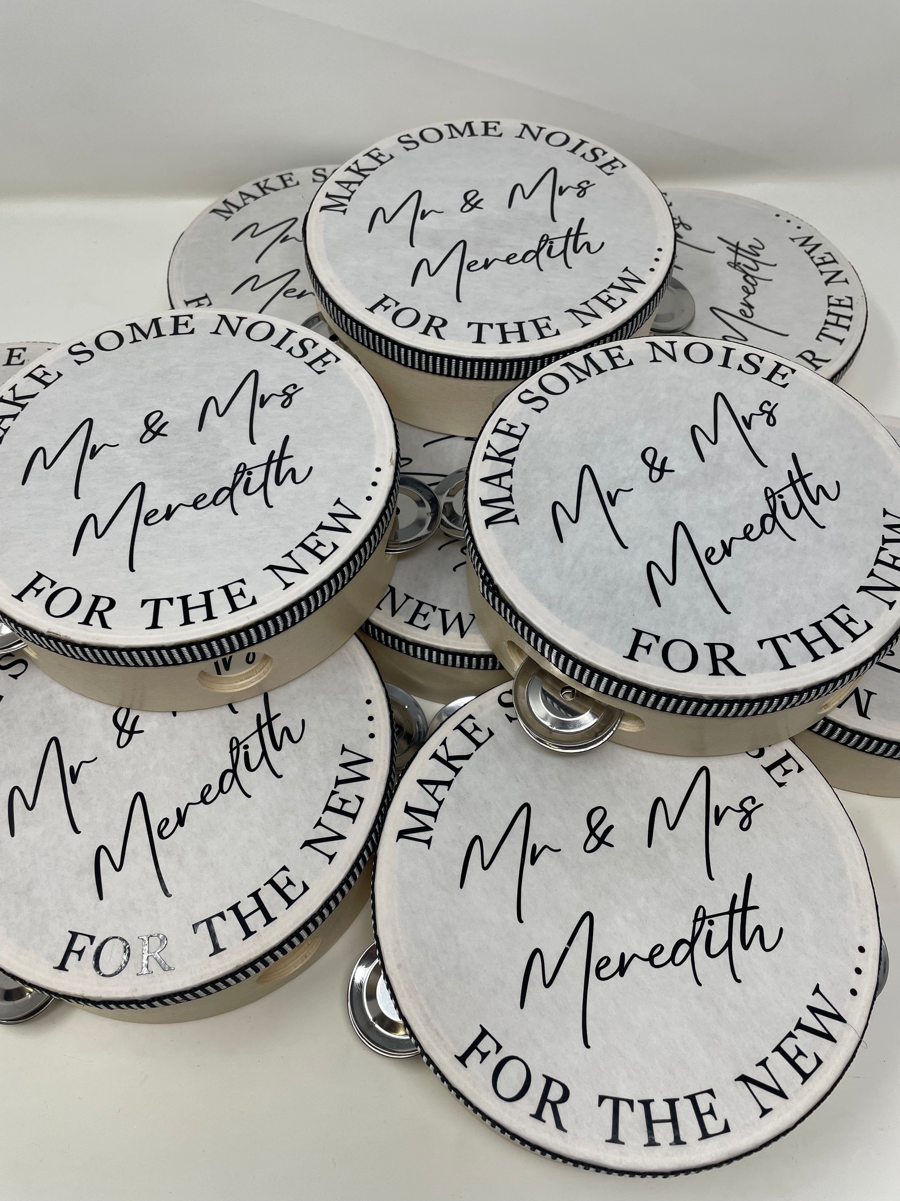 Personalised Tambourine's
