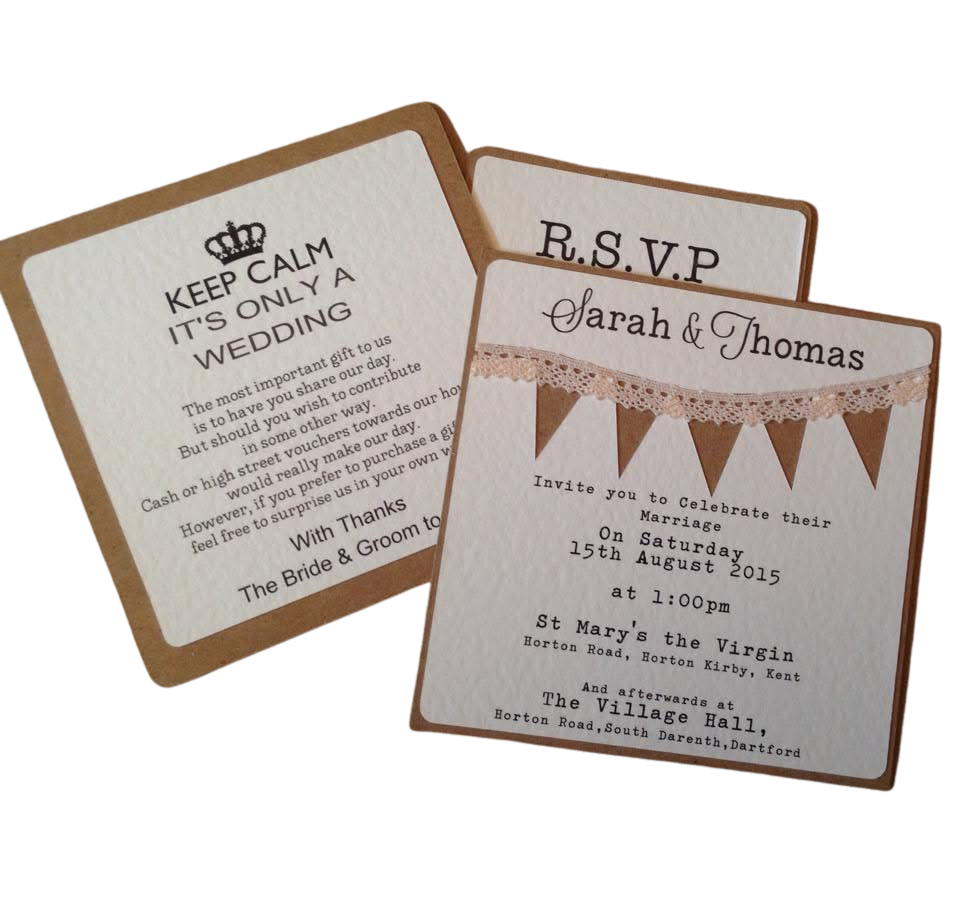 Bespoke Wedding / Event Invitations