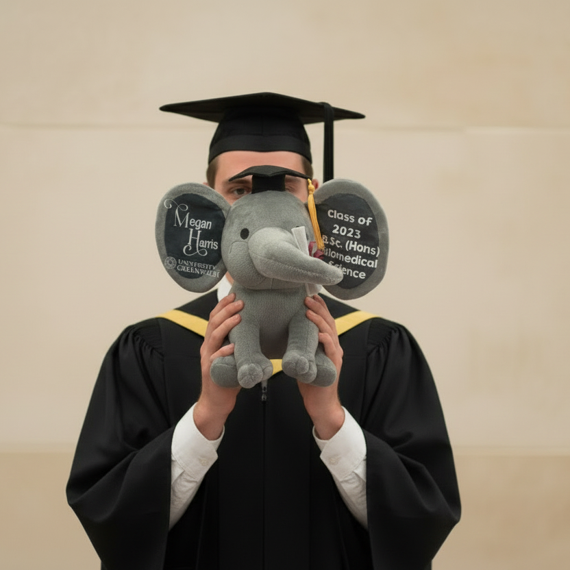 Celebration Elephants for Births, Graduations & Weddings