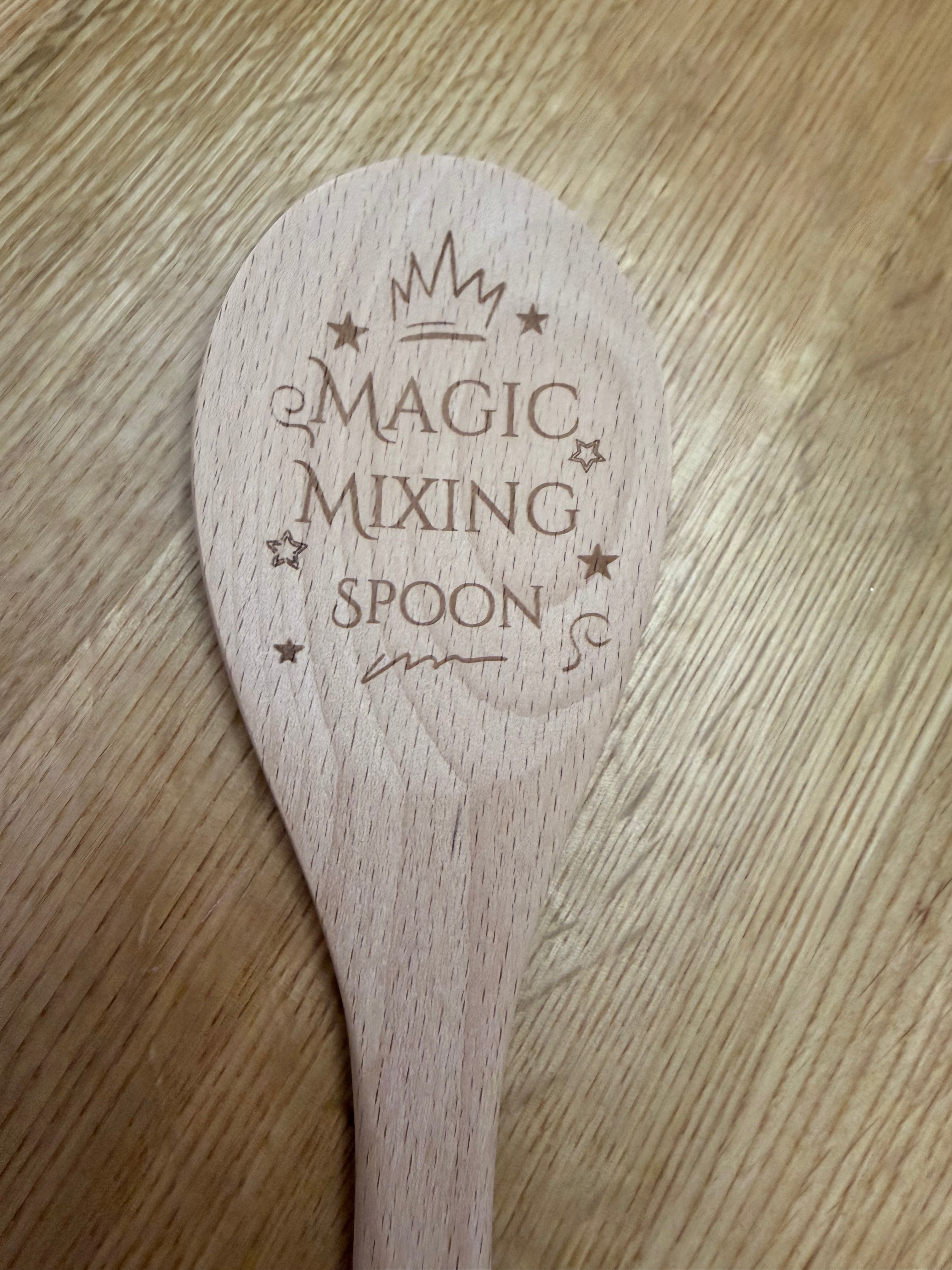 Personalised Wooden Spoon
