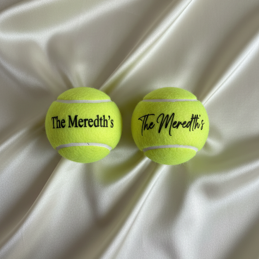 Personalised Tennis Ball
