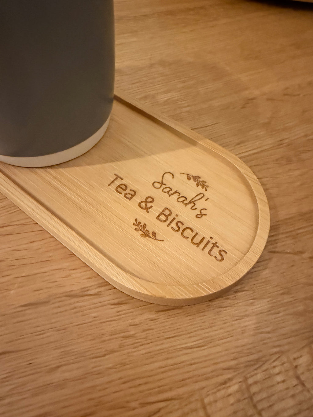Bamboo Coaster - Tea & Biscuit / Coffee & Cake Tray