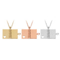 Stainless Steel Book Locket