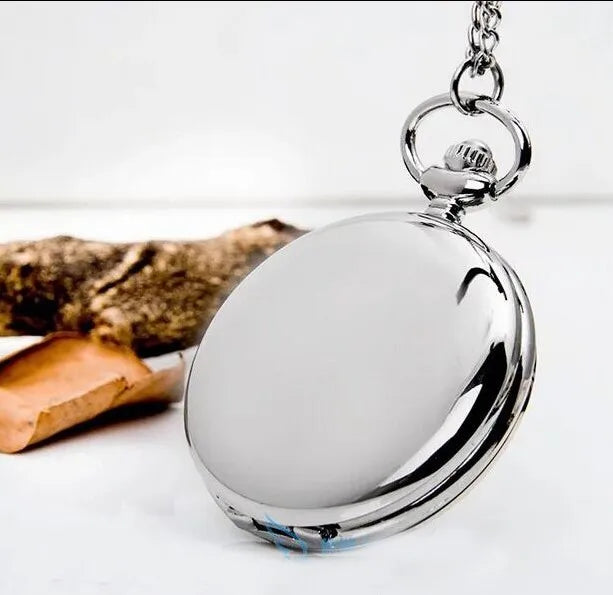 Bespoke Engraved Single Side Opening Pocket Watch