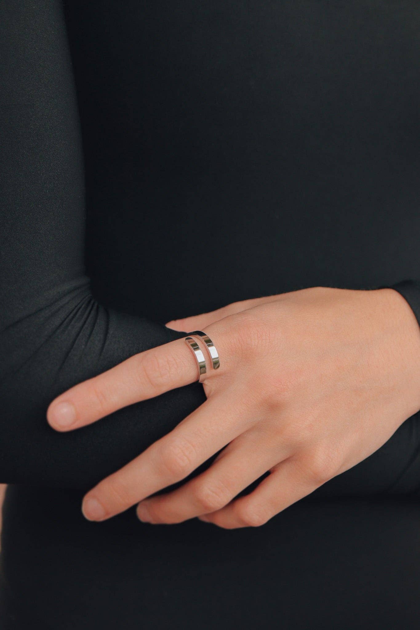 Engravable  Name Wrap Ring