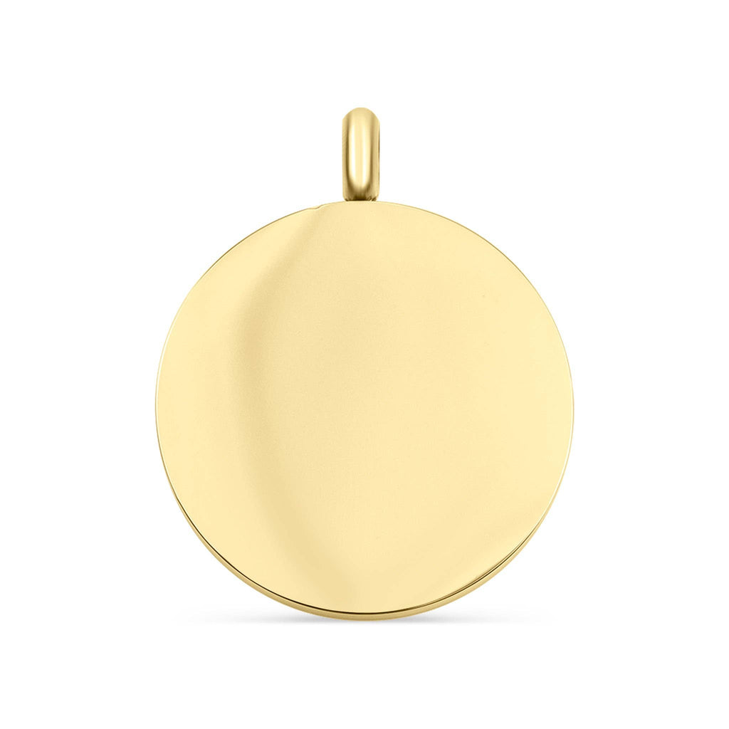 Gold Pendant - 25mm