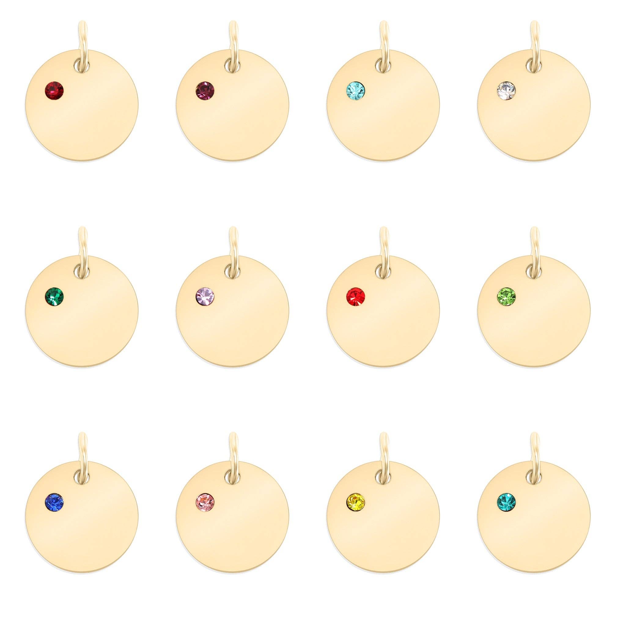 Birthstone Pendant Charm