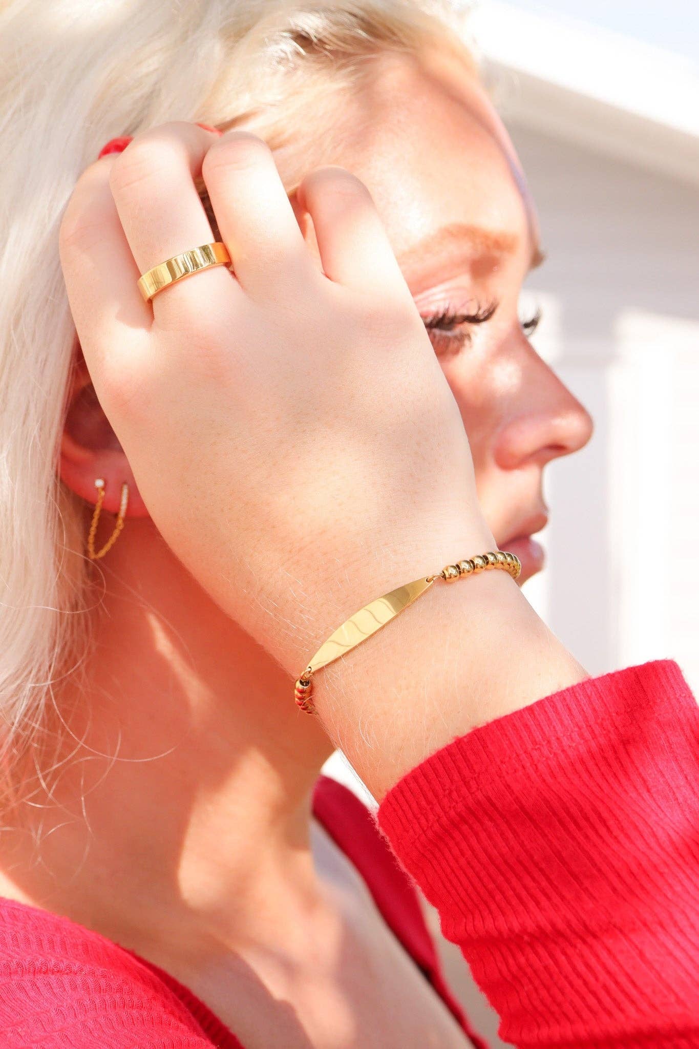 Beaded Bracelet - Adjustable Fit
