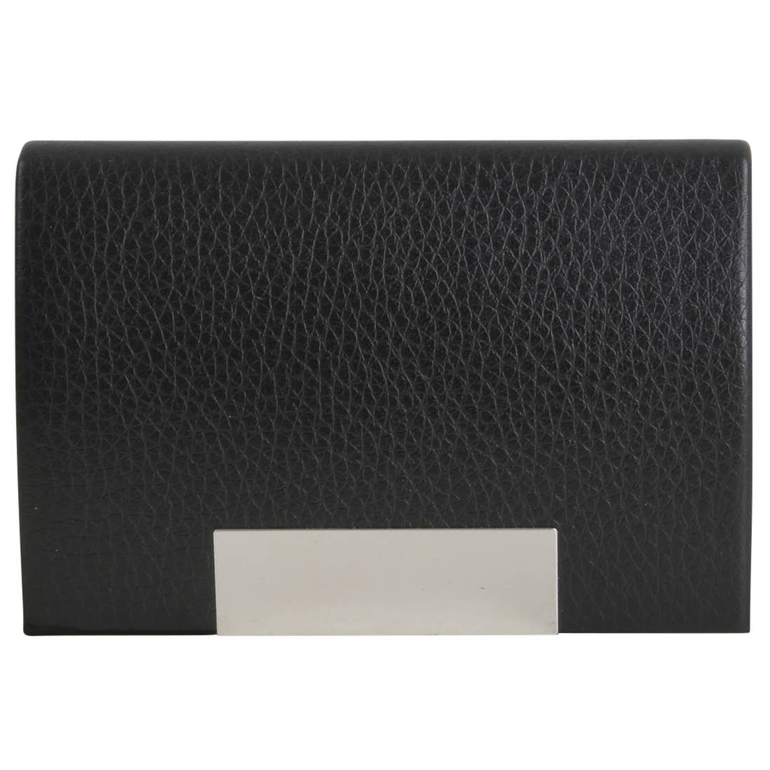 Leatherette Card Case with Engraving Plate