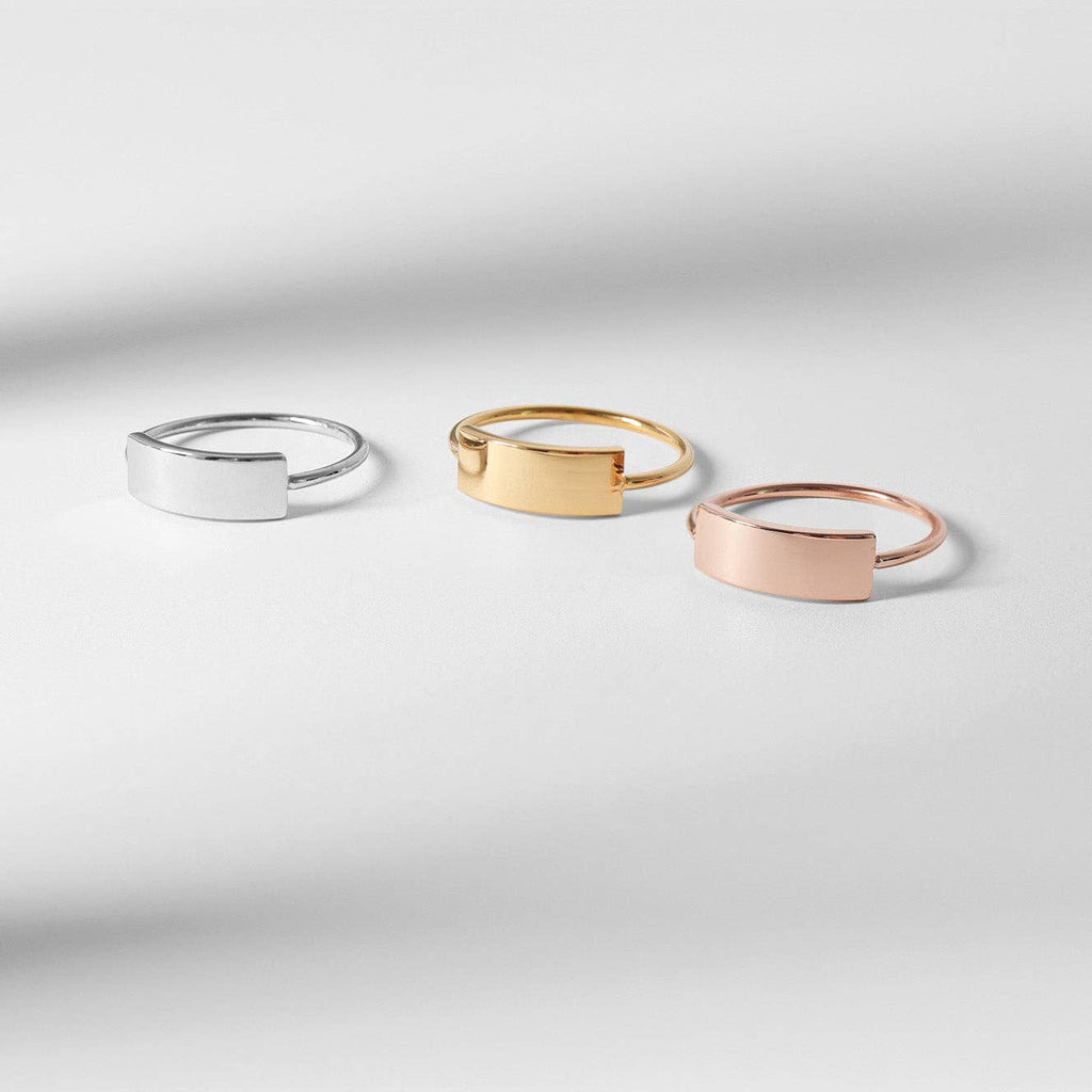 Engravable Band Ring