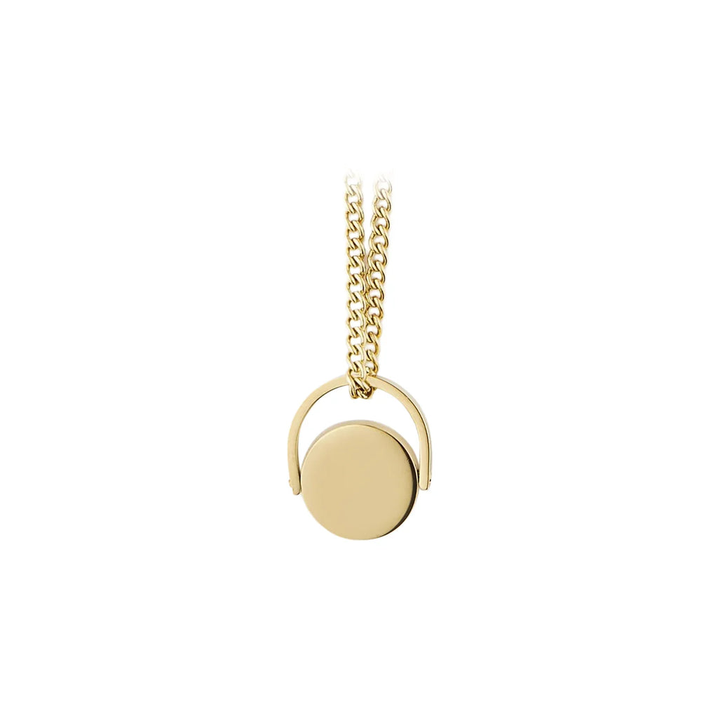 Gold Spinner Necklace